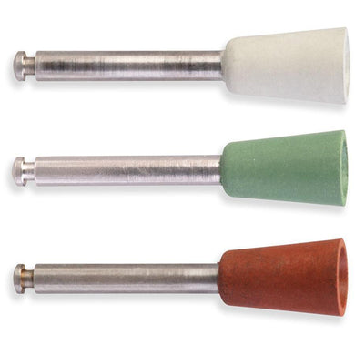 BruxZir® Polishing Cup Set (Brown, Green, White), 3/pk