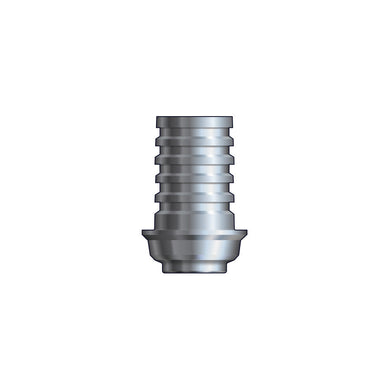 Inclusive® Titanium Abutment 6 mmH, Non-Engaging, compatible with: Keystone® Dental PrimaConnex® WD