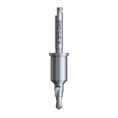 Glidewell HT™ Implant Guided Pilot Drill - Ø4.3/5.0 x 8