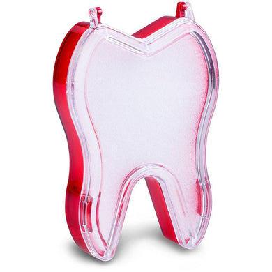 Tooth-Shaped Crown Box, Red, 50/pk