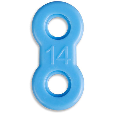 EMA® Elastic Straps, Blue, 14mm