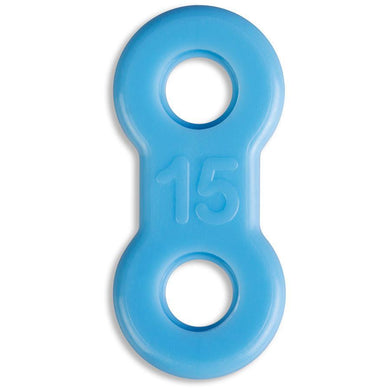 EMA® Elastic Straps, Blue, 15mm