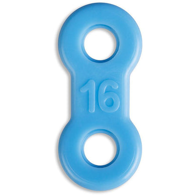 EMA® Elastic Straps, Blue, 16mm
