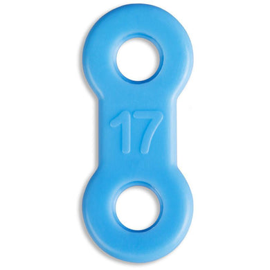 EMA® Elastic Straps, Blue, 17mm