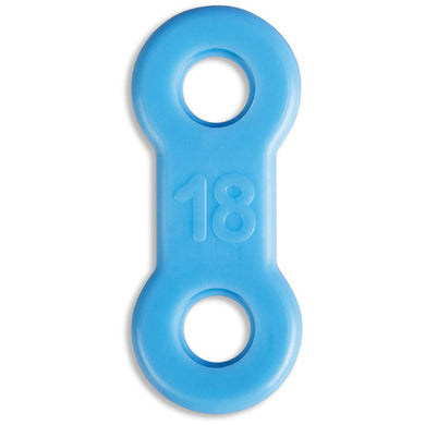 EMA® Elastic Straps, Blue, 18mm