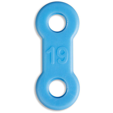 EMA® Elastic Straps, Blue, 19mm