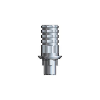 Inclusive® GL Titanium Abutment 6 mmH compatible with: Implant Direct® RePlant® Ø3.5 mm