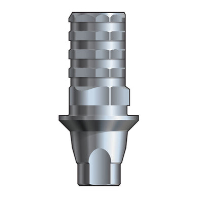 Inclusive® GL Titanium Abutment 6 mmH compatible with: MIS® C1 NP