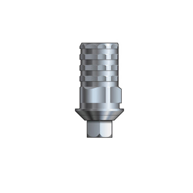 Inclusive® GL Titanium Abutment 6 mmH compatible with: MIS® SEVEN® Ø3.3 (NP)