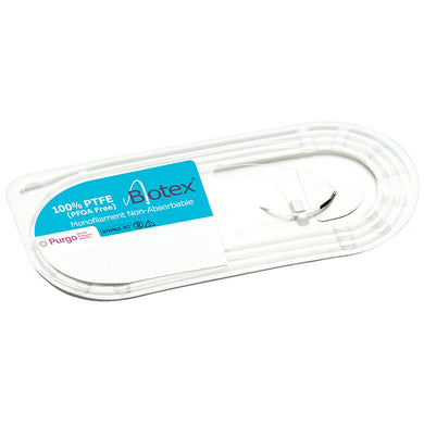 Biotex™ PTFE Suture USP 4-0 16 mm 3/8 Circle Reverse Cutting Needle 45 cm