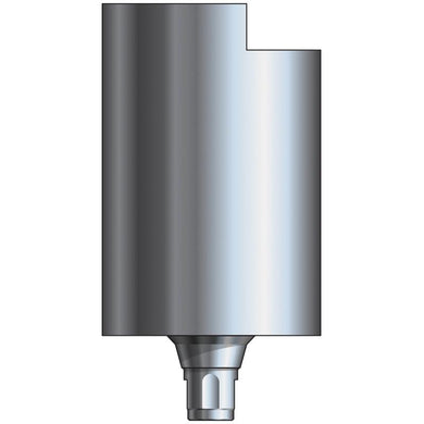 Inclusive® Titanium Abutment Blank compatible with: Straumann® Bone Level NC