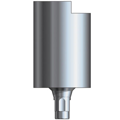 Inclusive® Titanium Abutment Blank compatible with: Straumann® Bone Level RC