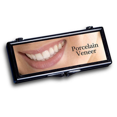 Veneer Box (Lower), Black & Clear, 50/pk